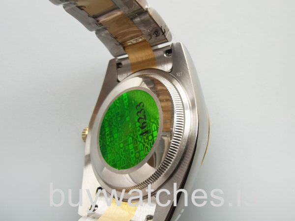 Rolex Datejust 126303 Ceas negru de 41 mm automat din oțel inoxidabil