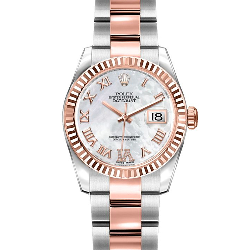 competiție alinare Măduvă  Rolex Datejust 179171 Ceas automat Lady Grey 26mm din oțel din aur roz -  Ceasuri Replica - Cele Mai Bune Replica Watches De Calitate Elvetiene Ceas  De Vanzare