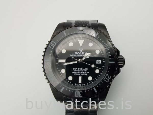 Rolex Deepsea 116660 Ceas automat din oțel inoxidabil negru de 44 mm